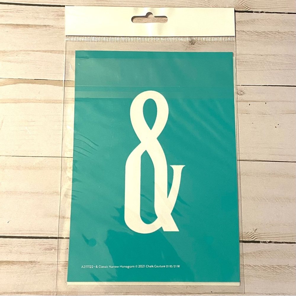 Chalk Couture Size A (5x7) reusable transfer